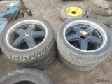 (4) 305/40/22 Wheels and Tires/Tires are like new/Off Ford F-150