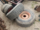 Set of Kubota Wheels and Tires