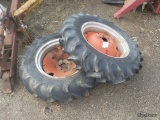 (2) 11.2x24 Wheels and Tires