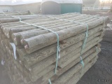 (45) 4x7 Treated Fence Posts