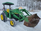 John Deere 4600 4x4 w/Ldr