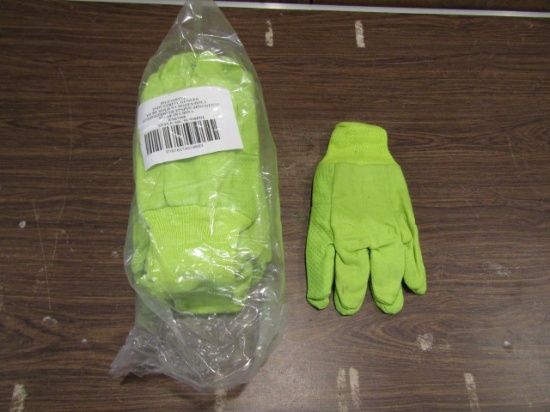 Dozen Green Gloves