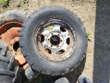 6 Bolt 7.50x15 Wheel and Tire