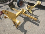Hardee 5ft. 3pt. Rock Rake