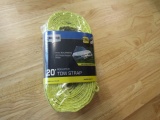 Draw Tite 330lb. 20ft. Tow Strap w/Hooks on both ends