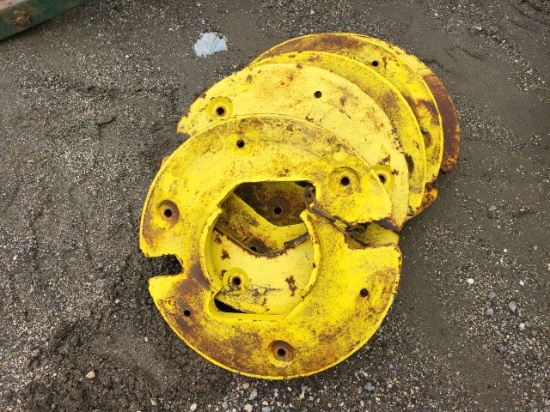 (6) John Deere Wheel Weights