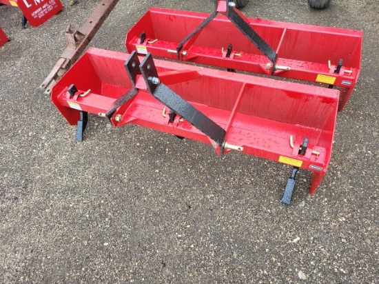 Lowery 5ft. Economy 3pt. Box Blade/New