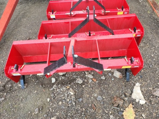 Lowery 5ft. Economy 3pt. Box Blade/New