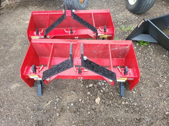 Lowery 42in. 3pt. Box Blade/New