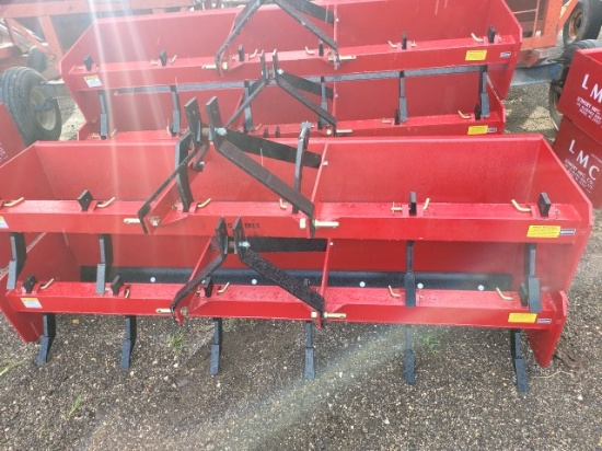 Lowery 8ft. 3pt. Box Blade/New