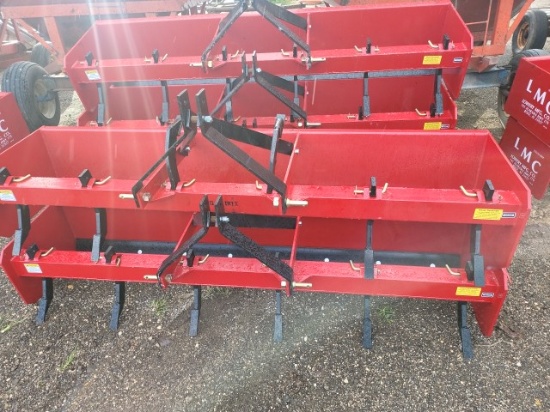 Lowery 8ft. 3pt. Box Blade/New
