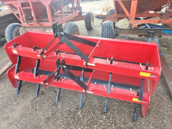 Lowery 7ft. 3pt. Box Blade/New
