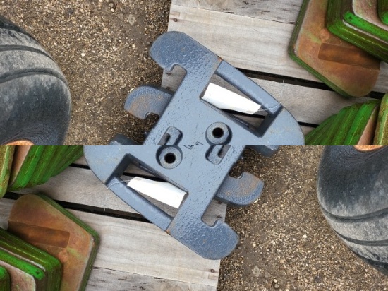 (2) Kubota Suitcase Weights