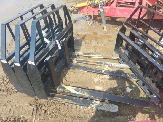 Kivel 3500# 48in. QT Pallet Forks/New