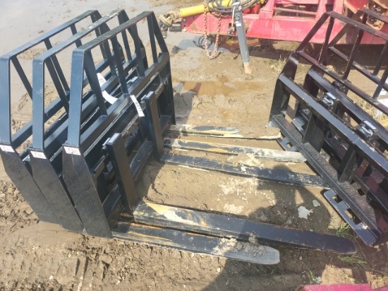 Kivel 3500# 48in. QT Pallet Forks/New