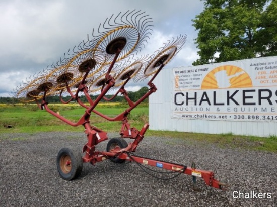 10 wheel Hay Rake