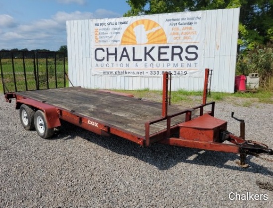Cox 16ft. Equipment Trailer