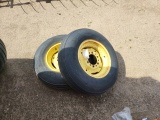 Pr. 7.60x15 Wheels and Tires