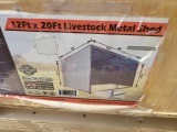 TMG 12x20 Livestock Shed