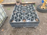 Stack of Plastic Skids