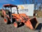 Kubota B26 4x4 Loader Backhoe