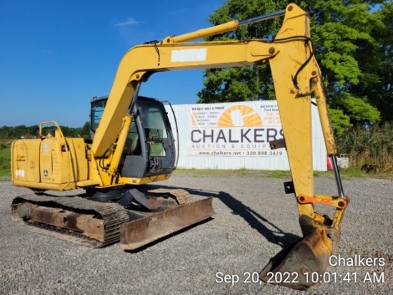 John Deere 80C Excavator