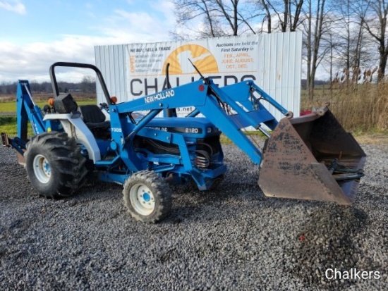 New Holland 2120 4x4 Loader Backhoe