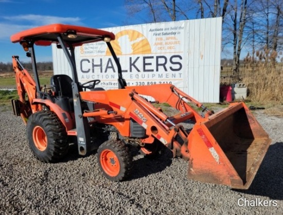 Kubota B26 4x4 Loader Backhoe