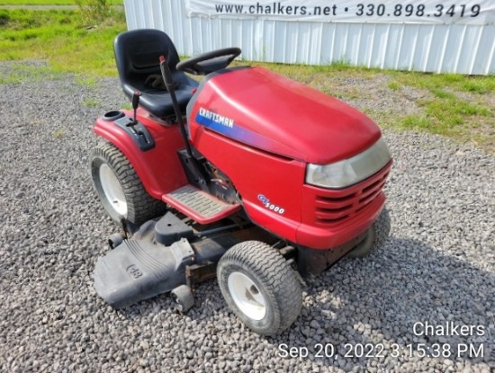 Craftsman GT5000 Riding Mower