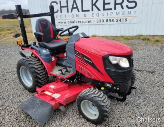 Mahindra Emax 22L 4x4 w/ Belly Mower
