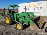 1995 John Deere 970 4x4 w/Ldr/Backhoe