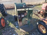 Gas Powered Dump Cart/AS IS