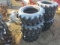 (4) HD 10x16.5 Tires/New