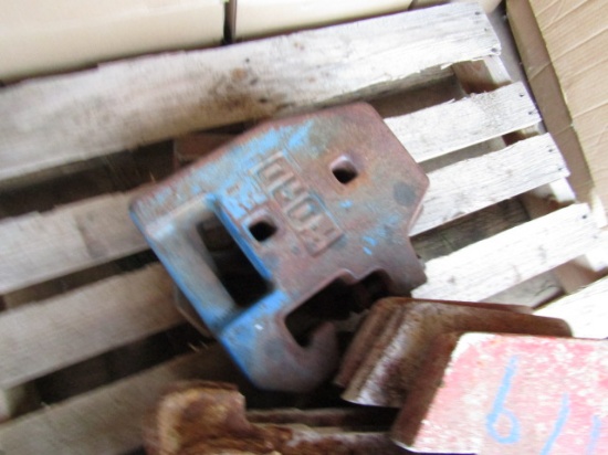 (3) Ford Suitcase Weights