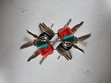 Heavy Equipment Key Set