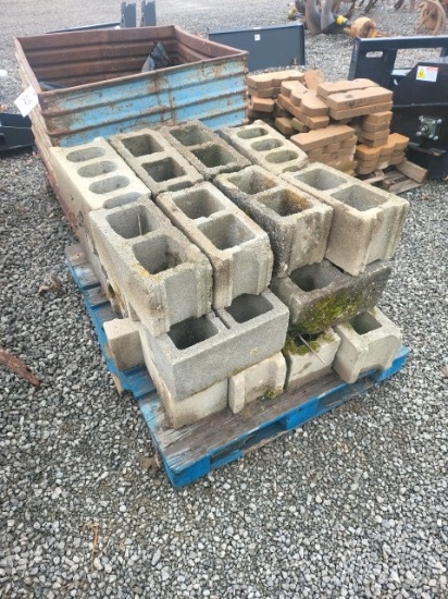 Skid of Concrete Block