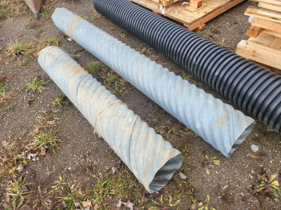 (2) Steel Culverts