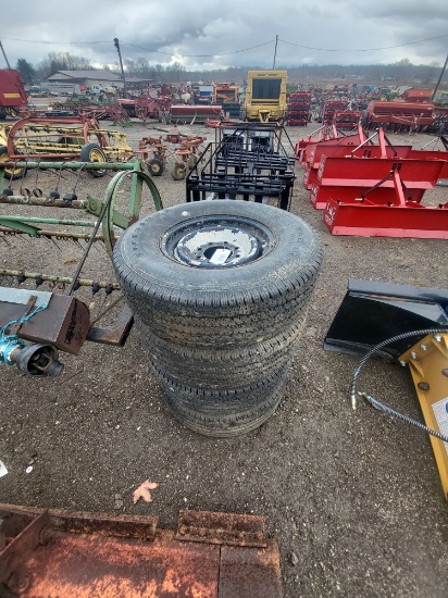 (4) 8bolt Wheels and Tires
