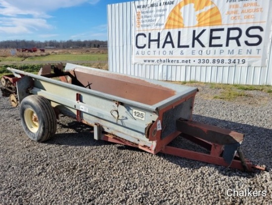 H&S 125 PTO Manure Spreader