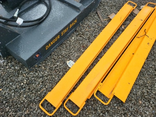 72in. Pallet Fork Extensions