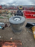 (4) 8bolt Wheels and Tires
