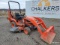 Kubota BX25 4x4 Loader Backhoe