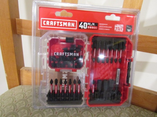 Craftsman 40 PC. Impact Rated Torsion Bit Set