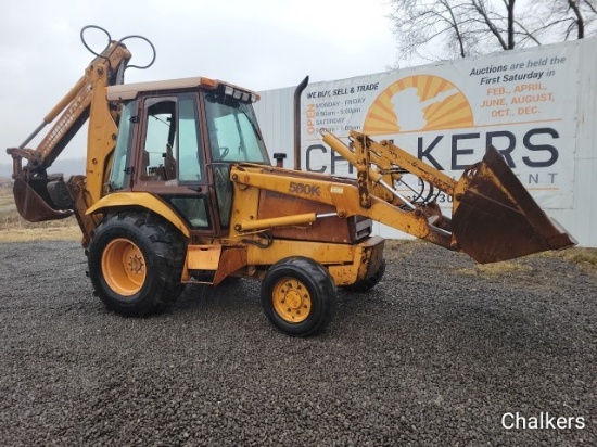 Case 580 4x4 Loader Backhoe