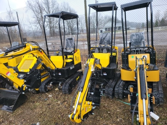 AGRO TK H12 Mini Excavator/Brand New/Gas Engine