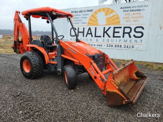 Kubota L39 4x4 Loader Backhoe