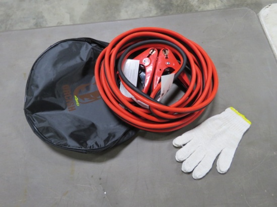 25ft. Gauge 2  Jumper Cables with HD Clamps