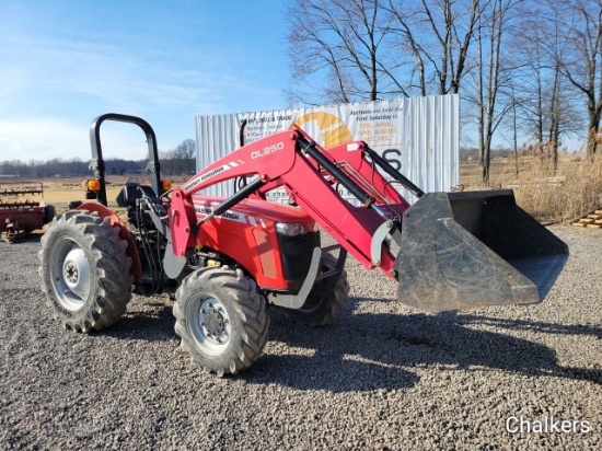 2008 Massey Ferguson 2605 4x4 w/Ldr