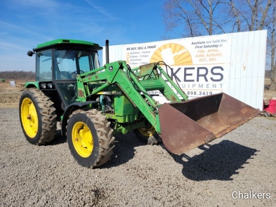 John Deere 2550 4x4 w/Cab/Ldr
