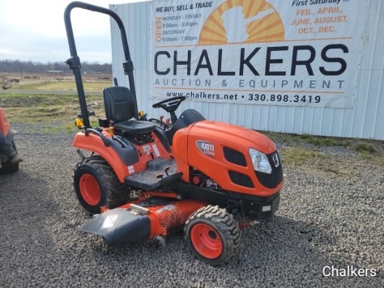 Kioti CS2410 4x4 w/Belly Mower
